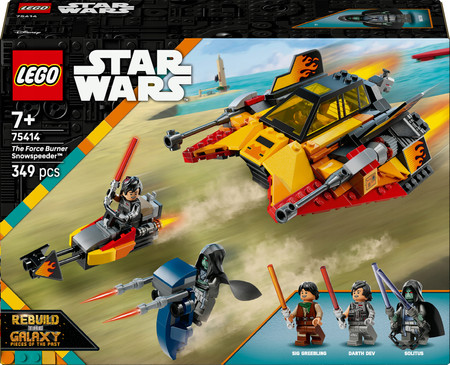 LEGO Star Wars Płomienny śmigacz śnieżny dla dzieci 75414