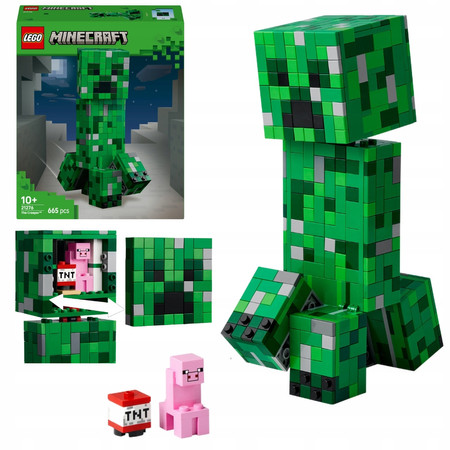 LEGO Minecraft Creeper 21276 Ruchoma Figurka z Gry 10+