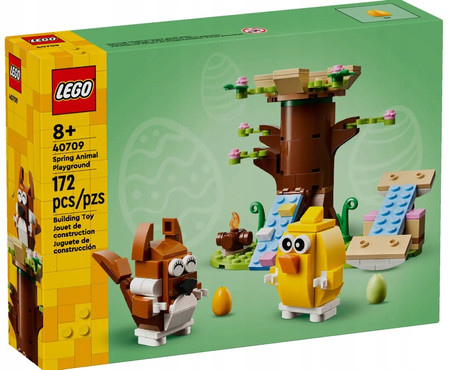 LEGO 40709 Okolicznościowe - Wiosenny plac zabaw dla zwierzątek