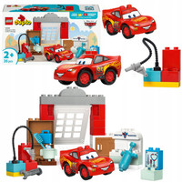 LEGO Duplo 10456 Wizyta McQueena w warsztacie Wójta Zygzak Samochód