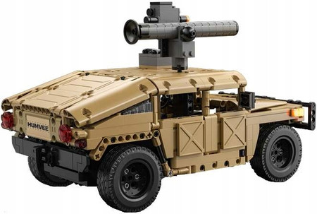 Klocki CaDa Samochód Auro Humvee Off-Roader 628EL C51202W Zdalnie Sterowany