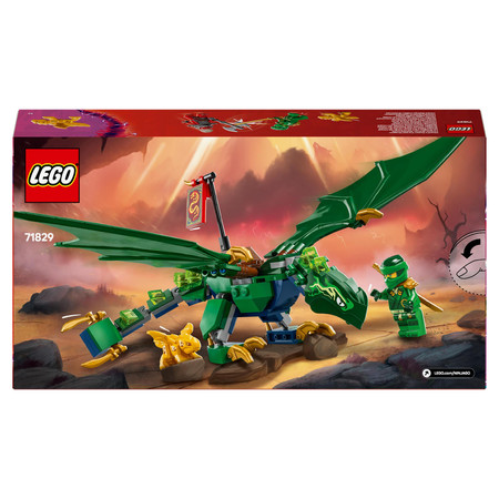 LEGO Ninjago 71829 Zielony Leśny Smok Lloyda Złote Smocze Dziecię Zwiadowca