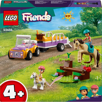 OUTLET LEGO Friends 42634 Przyczepa na konia i kucyka