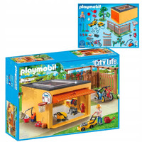 Klocki Playmobil Garaż i Parking Dla Rowerów 9368
