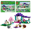 LEGO Minecraft 21253 Rezerwat zwierząt EFE Owca Wilk Królik Kot mały Zombie