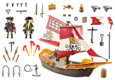 Playmobil 71418 Pirates Statek Piracki