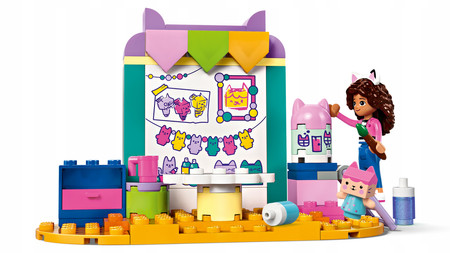 LEGO Koci domek Gabi 10795 Prace Ręczne z Tekturzątkiem Łatwe 4+
