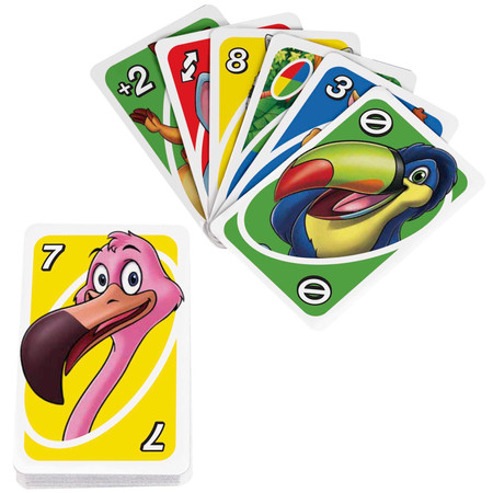 Gra karciana Mattel UNO Junior Karty do gry 2+ GKF04