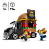 LEGO City Samochód food truck Ciężarówka z burgerami 60404 Auto Fast Food