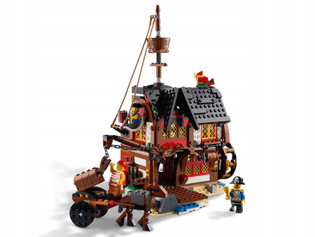 LEGO Creator 3 w 1 31109 Statek Piracki Karczma Wyspa Czaszek Piratów 3in1