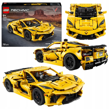 LEGO Technic 42205 Chevrolet Corvette Stingray Samochód Sportowy