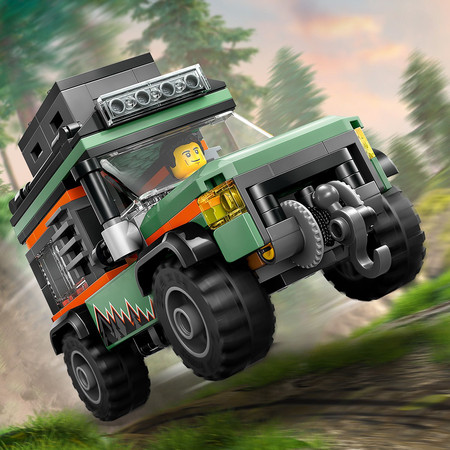 LEGO City 60447 Terenowa Ciężarówka Górska 4x4 Wyciągarka Samochód