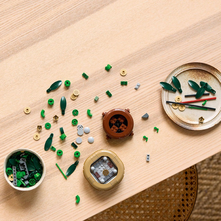 LEGO 10344 ICONS Botanicals Dracena sandera Kwiaty w doniczce Bambus Nowość