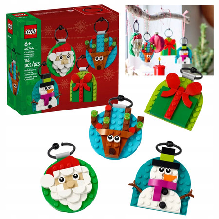 LEGO Creator 40744 Kolekcja ozdób świątecznych