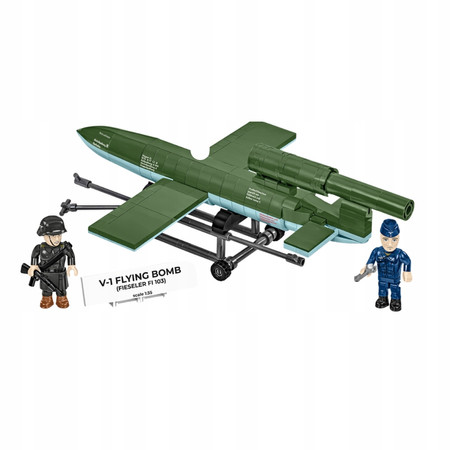 Klocki COBI 3135 V1 Flying Bomb rakieta V1 "Latająca Bomba" 2 figurki