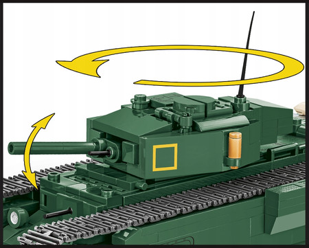 Cobi 3046 Company of Heroes 3 Czołg Churchill Mk