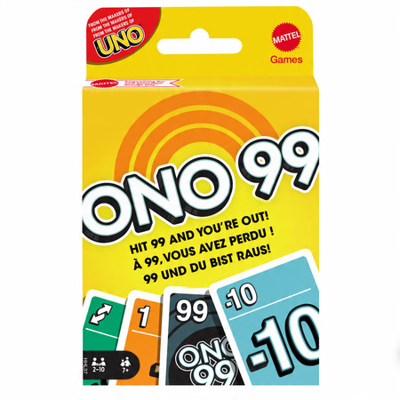 Gra karciana Mattel UNO ONO 99 Karty do gry 7+ HHL37