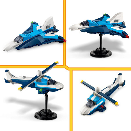 LEGO 31160 Creator 3w1 - Statek powietrzny: samolot wyścigowy Nowość