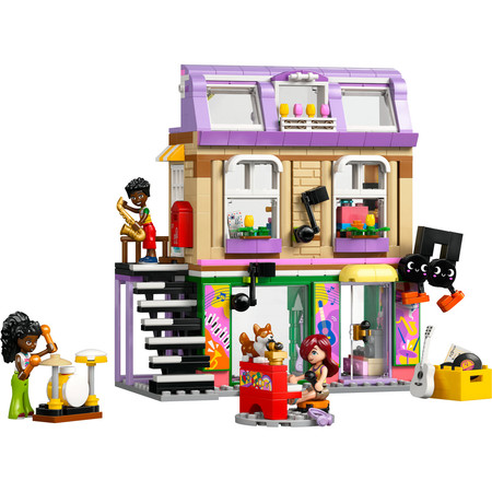 LEGO Friends 42653 Przyjaciele Sklep muzyczny i apartament