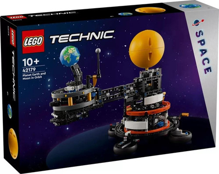 LEGO Kosmos Technic 42179 Słońce Ziemia Księżyc na orbicie Układ Słoneczny