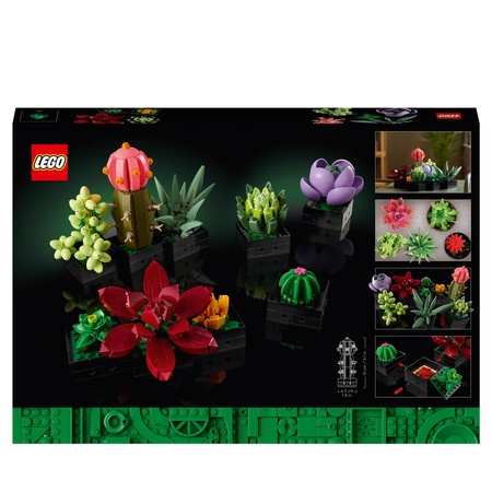 LEGO ICONS 10309 Sukulenty Kwiaty Rośliny Ozdoba Dekoracja Botanical Colect