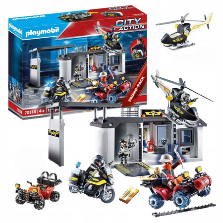 Playmobil City Action 70338 Przenośna Centrala Jednostki Specjalnej