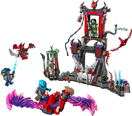 OUTLET LEGO Ninjago 71841 Burzowa Wioska Dragonów Arena Walki Powstanie Smoków