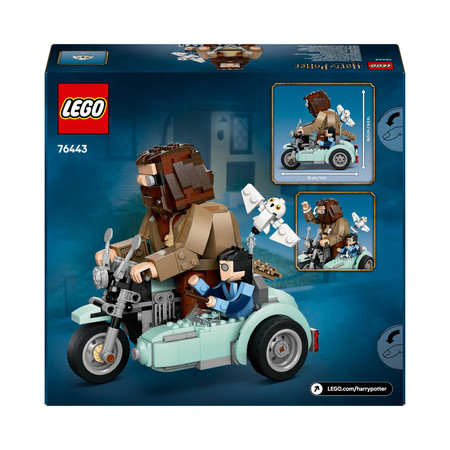 LEGO Harry Potter 76443 Przejażdżka Motocyklowa Hagrida i Harry'ego