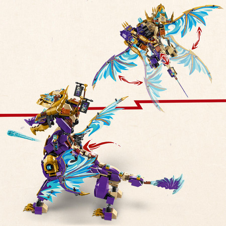 LEGO Ninjago Arcysmok skupienia 71836 8 Minifigurek