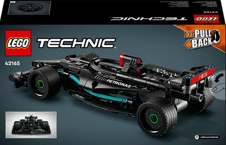 Lego Technic 42165 Samochód Mercedes AMG F1 W14 E Napęd Pull-back Auto