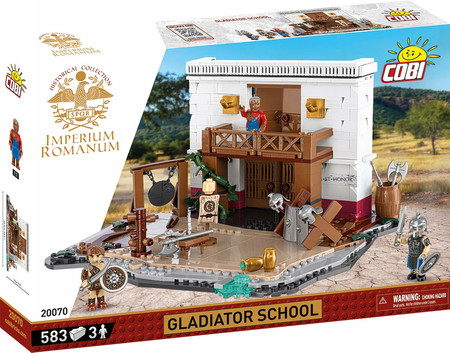COBI 20070 Imperium romanum Szkoła Gladiatorów 3 Figurki
