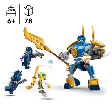 LEGO Ninjago Zestaw Bitewny Ruchomy Mech Jaya Robot 71805 Lloyd 4 Figurki