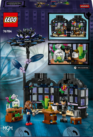 Lego Wednesday 76784 Kwiat czarnej dalii Kwiatek Doniczka otwierana