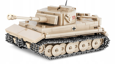 Polskie Klocki Wojskowe Cobi 2710 HC WWII Czołg PzKpfw VI Tiger 131 Armia