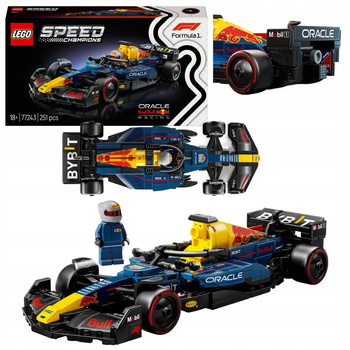 LEGO Speed Champions 77243 Bolid F1 Oracle Red Bull Racing RB20 Wyścigówka