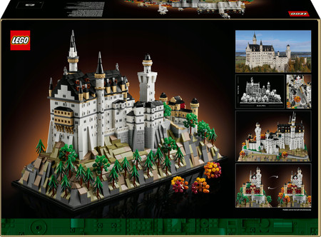 LEGO Architecture 21063 zestaw Kolekcjonerski Zamek Neuschwanstein