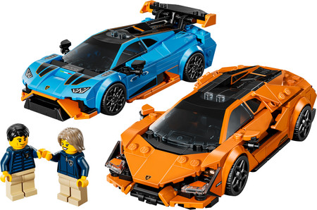 LEGO 77238 Speed Champions - Lamborghini Revuelto i Huracán STO