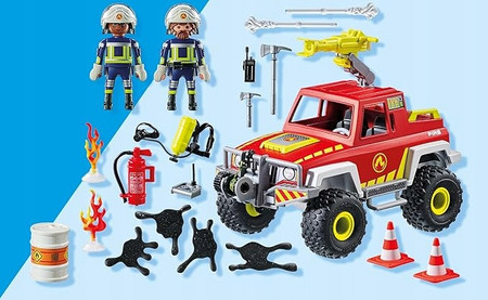 Playmobil Wóz strażacki 71824 Action Heroes terenowy wóz strażacki