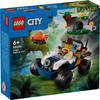 Lego City 60424 Samochód Terenowy Quad Badacza Dżungli Panda Czerwona Auto
