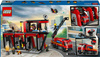 LEGO City Straż Pożarna Remiza + Samochód Wóz Strażacki 5 figurek 60414