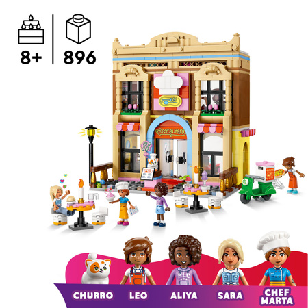 LEGO 42655 Friends - Restauracja i szkoła gotowania Nowość