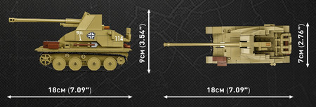 COBI 3050 Czołg Marder III Company of Heroes 3