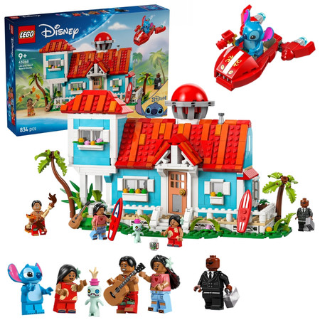 LEGO Disney 43268 Domek na plaży Lilo i Stitcha