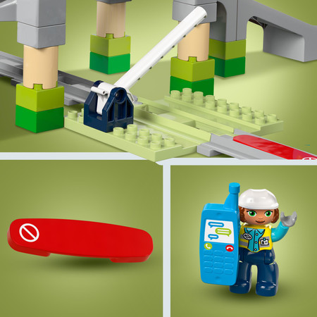 LEGO Duplo 10426 Most kolejowy i tory - zestaw rozszerzający