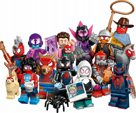LEGO Minifigures 71050 Spider-Man: Poprzez multiwersum