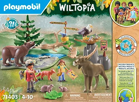Playmobil 71403 Wiltopia North American Animals Excursion, Educational toys