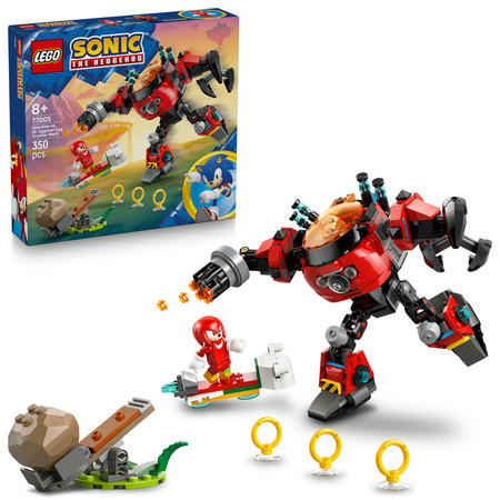 LEGO 77005 Sonic the Hedgehog Knuckles kontra Dr Eggman w mechu Egg Crusher