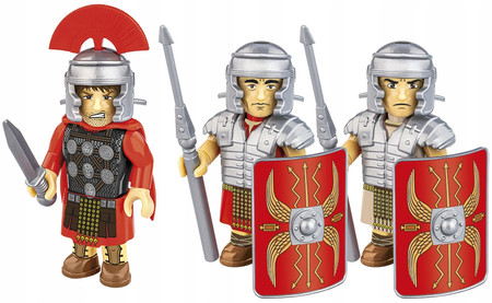 COBI 20067 Imperium romanum Rzymianie Figurki 2x legionista 1x centurion.