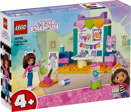 LEGO Koci domek Gabi 10795 Prace Ręczne z Tekturzątkiem Łatwe 4+