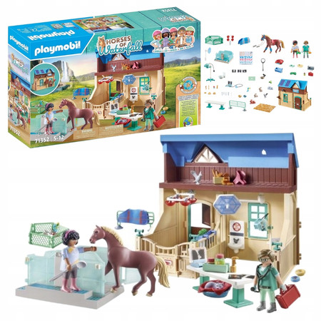 Playmobil Hipoterapia i Lecznica Zwierząt 71352